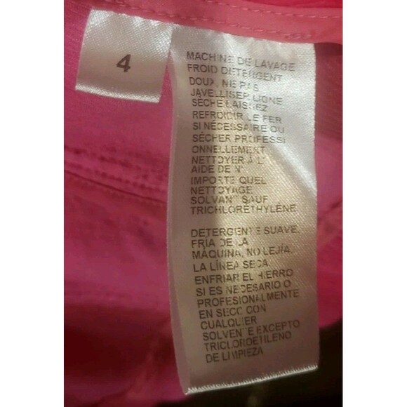 Y2K Barbiecore Pink Corduroy Zip Jacket S Bratz Style Doncaster Club EUC - Picture 10 of 10
